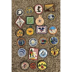 Vintage Boy Scouts America Patch's Cherokee District 1960's-1980's 23 Patches